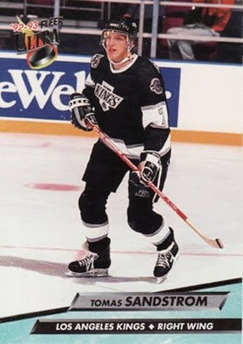 #88 Tomas Sandstrom - Los Angeles Kings - 1992-93 Ultra Hockey