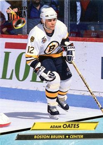 #8 Adam Oates - Boston Bruins - 1992-93 Ultra Hockey