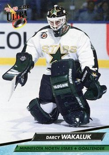 #99 Day Wakaluk - Minnesota North Stars - 1992-93 Ultra Hockey