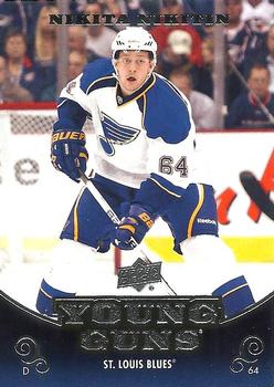 #492 Nikita Nikitin - St. Louis Blues - 2010-11 Upper Deck Hockey