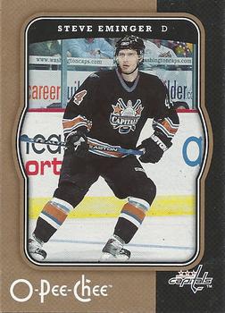 #492 Steve Eminger - Washington Capitals - 2007-08 O-Pee-Chee Hockey