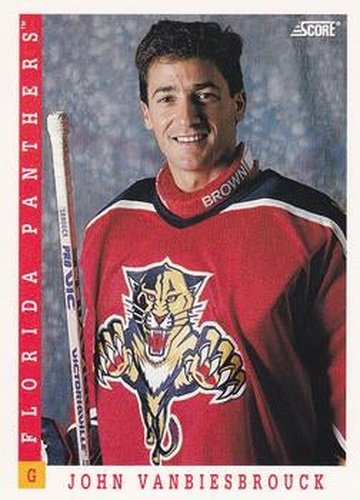 #492 John Vanbiesbrouck - Florida Panthers - 1993-94 Score Canadian Hockey