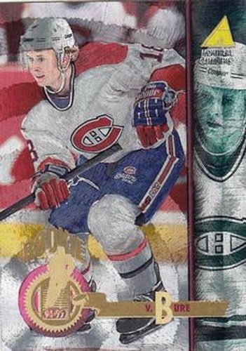 #492 Valeri Bure - Montreal Canadiens - 1994-95 Pinnacle Hockey - Rink Collection
