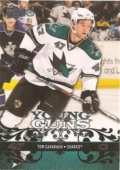 #492 Tom Cavanagh - San Jose Sharks - 2008-09 Upper Deck Hockey