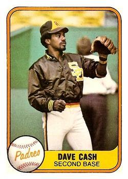 #492 Dave Cash - San Diego Padres - 1981 Fleer Baseball