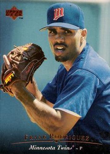 #492 Frank Rodriguez - Minnesota Twins - 1995 Upper Deck Baseball