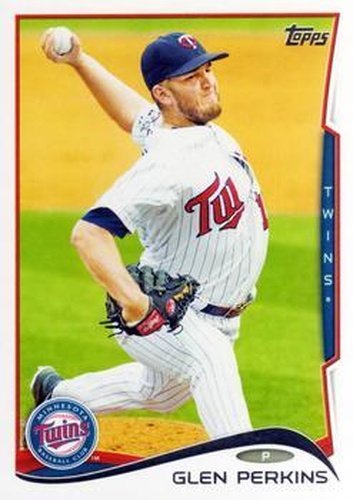 #492 Glen Perkins - Minnesota Twins - 2014 Topps Baseball