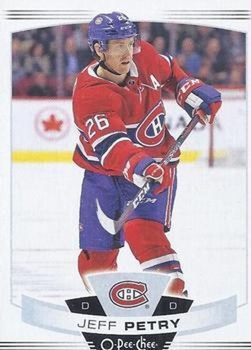#492 Jeff Petry - Montreal Canadiens - 2019-20 O-Pee-Chee Hockey