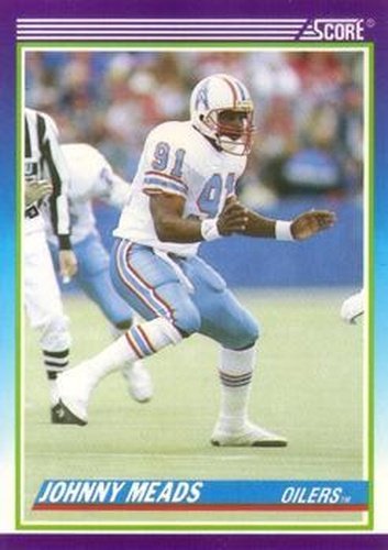 #492 Johnny Meads - Houston Oilers - 1990 Score Football