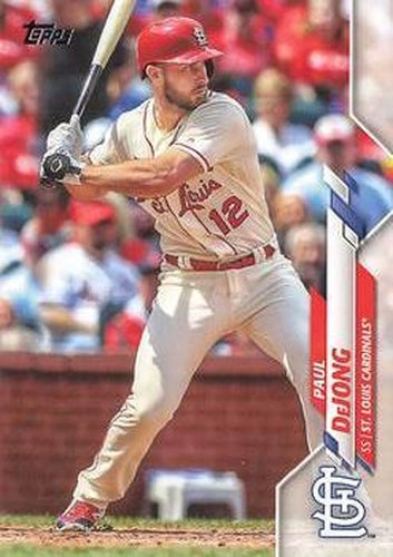 #492 Paul DeJong - St. Louis Cardinals - 2020 Topps Baseball