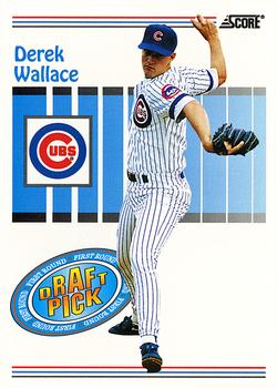 #492 Derek Wallace - Chicago Cubs - 1993 Score Baseball