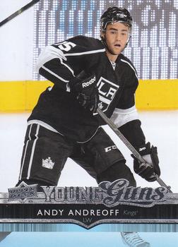 #492 Andy Andreoff - Los Angeles Kings - 2014-15 Upper Deck Hockey