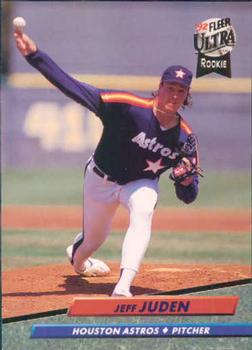 #492 Jeff Juden - Houston Astros - 1992 Ultra Baseball