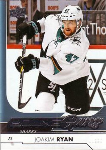 #492 Joakim Ryan - San Jose Sharks - 2017-18 Upper Deck Hockey
