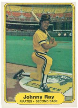 #492 Johnny Ray - Pittsburgh Pirates - 1982 Fleer Baseball