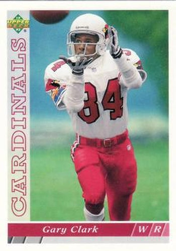 #492 Gary Clark - Phoenix Cardinals - 1993 Upper Deck Football