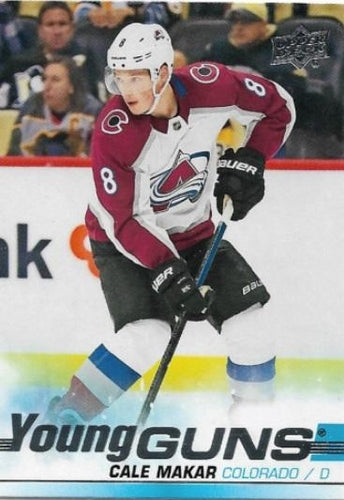 #493 Cale Makar - Colorado Avalanche - 2019-20 Upper Deck Hockey