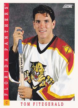 #493 Tom Fitzgerald - Florida Panthers - 1993-94 Score Canadian Hockey
