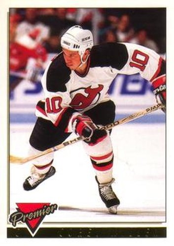 #493 Corey Millen - New Jersey Devils - 1993-94 O-Pee-Chee Premier Hockey - Gold
