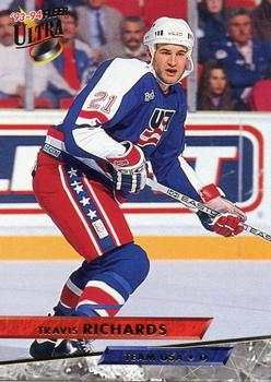 #493 Travis Richards - USA - 1993-94 Ultra Hockey