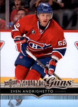 #493 Sven Andrighetto - Montreal Canadiens - 2014-15 Upper Deck Hockey