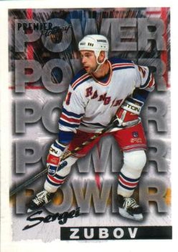 #493 Sergei Zubov - New York Rangers - 1994-95 O-Pee-Chee Premier Hockey