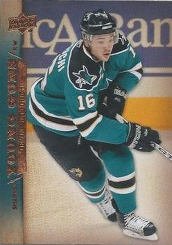#493 Devin Setoguchi - San Jose Sharks - 2007-08 Upper Deck Hockey