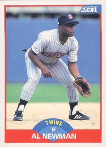 #493 Al Newman - Minnesota Twins - 1989 Score Baseball