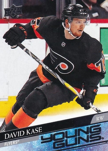 #493 David Kase - Philadelphia Flyers - 2020-21 Upper Deck Hockey
