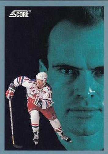 #493 Mark Messier - New York Rangers - 1992-93 Score Canadian Hockey