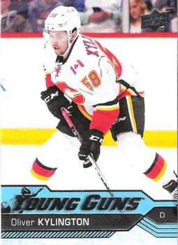#493 Oliver Kylington - Calgary Flames - 2016-17 Upper Deck Hockey
