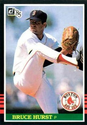 #493 Bruce Hurst - Boston Red Sox - 1985 Donruss Baseball
