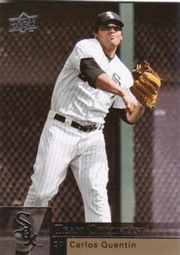 #493 Carlos Quentin - Chicago White Sox - 2009 Upper Deck Baseball