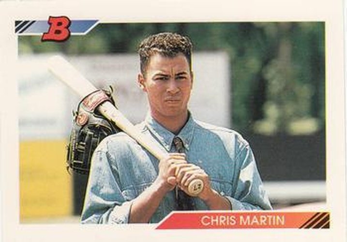 #493 Chris Martin - Montreal Expos - 1992 Bowman Baseball
