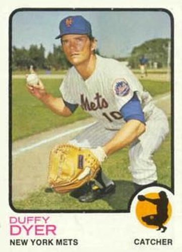 #493 Duffy Dyer - New York Mets - 1973 Topps Baseball
