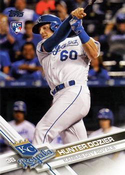 #493 Hunter Dozier - Kansas City Royals - 2017 Topps Baseball