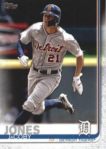 #493 JaCoby Jones - Detroit Tigers - 2019 Topps Baseball