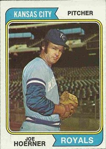 #493 Joe Hoerner - Kansas City Royals - 1974 Topps Baseball