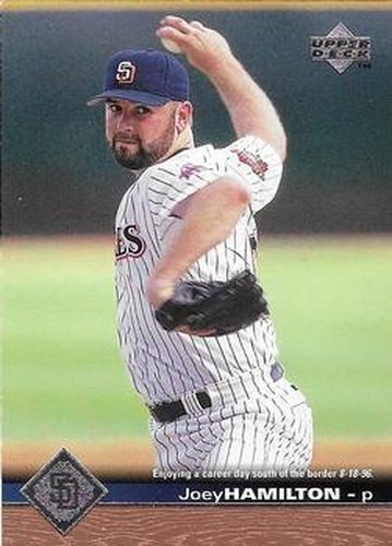 #493 Joey Hamilton - San Diego Padres - 1997 Upper Deck Baseball
