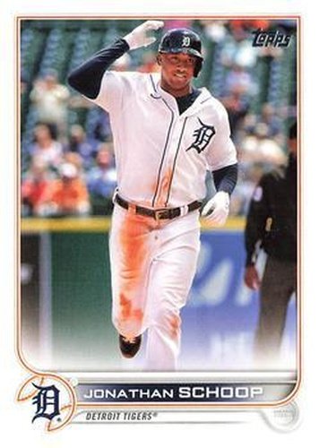 #493 Jonathan Schoop - Detroit Tigers - 2022 Topps Baseball