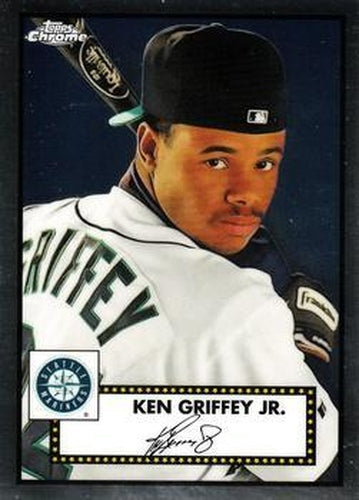 #493 Ken Griffey Jr. - Seattle Mariners - 2021 Topps Chrome Platinum Anniversary Baseball