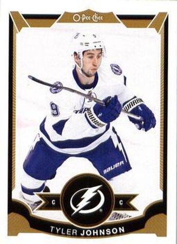 #493 Tyler Johnson - Tampa Bay Lightning - 2015-16 O-Pee-Chee Hockey