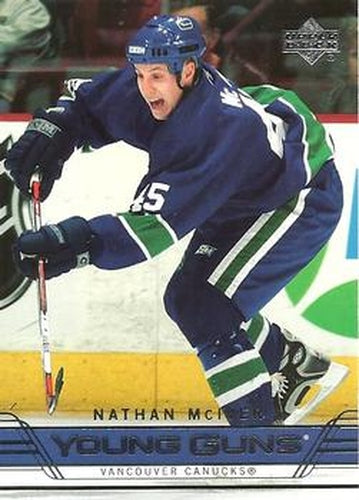 #493 Nathan McIver - Vancouver Canucks - 2006-07 Upper Deck Hockey