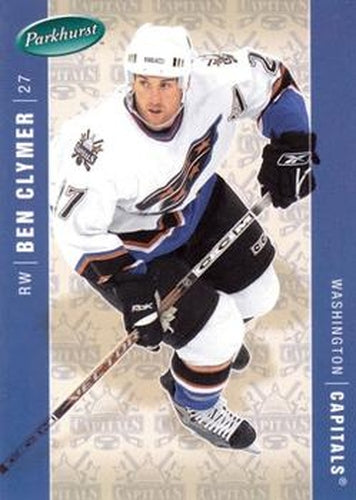 #493 Ben Clymer - Washington Capitals - 2005-06 Parkhurst Hockey