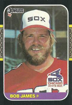 #493 Bob James - Chicago White Sox - 1987 Donruss Baseball