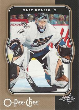 #493 Olaf Kolzig - Washington Capitals - 2007-08 O-Pee-Chee Hockey