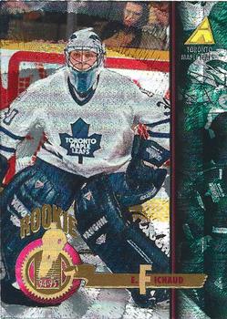 #493 Eric Fichaud - Toronto Maple Leafs - 1994-95 Pinnacle Hockey - Rink Collection