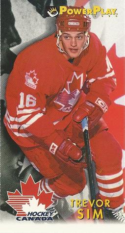 #494 Trevor Sim - Canada - 1993-94 Fleer PowerPlay Hockey