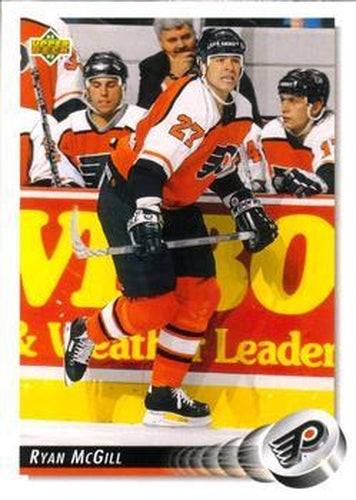 #494 Ryan McGill - Philadelphia Flyers - 1992-93 Upper Deck Hockey