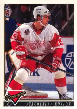 #494 Vyacheslav Kozlov - Detroit Red Wings - 1993-94 O-Pee-Chee Premier Hockey